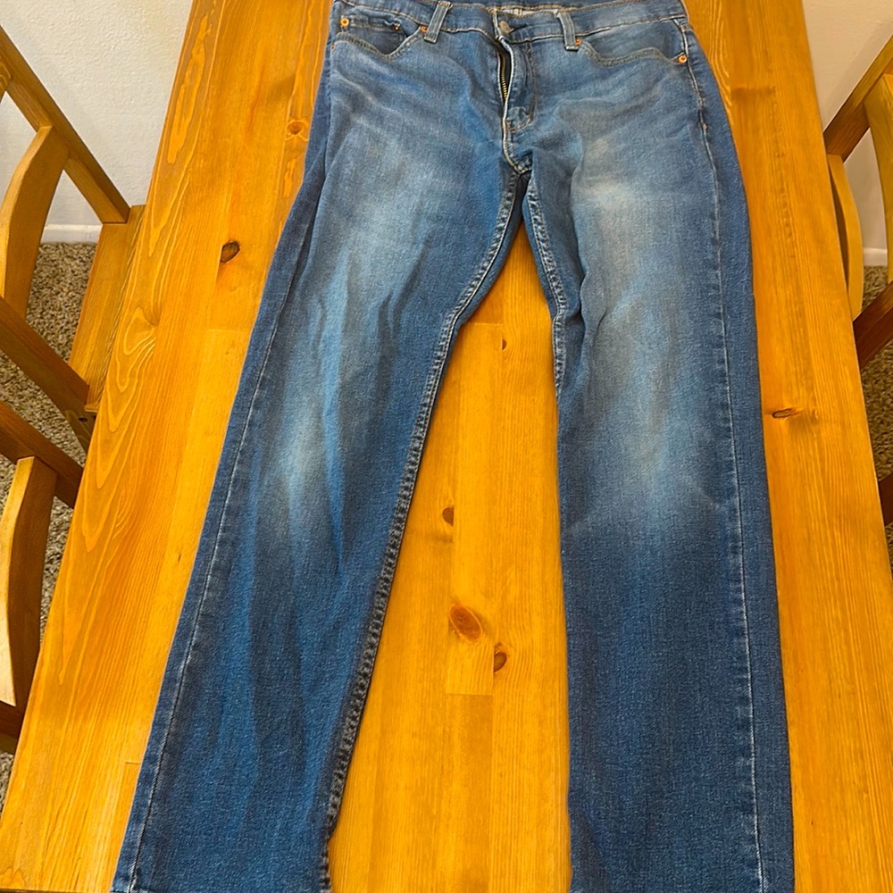 Levi’s 511 men’s jeans, 32Wx32L, True Blue Denim, Slim Fit, Stretch